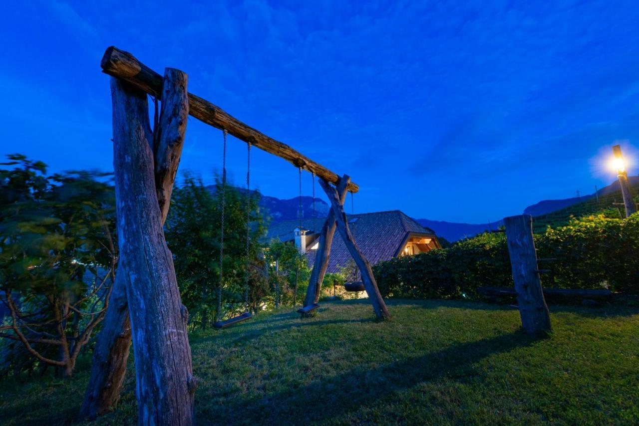 Appartement Finkenhof: Ferienwohungen - Urlaub Auf Dem Bauernhof à Termeno Extérieur photo