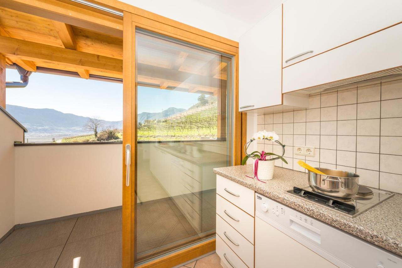 Appartement Finkenhof: Ferienwohungen - Urlaub Auf Dem Bauernhof à Termeno Extérieur photo